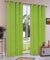 Mikrofaser Vorhang blickdichte Matte unifarbene Gardine, Apfelgrün Ösen, 225x140 Schal. Material aus Microsatin-Gewebe., 204000