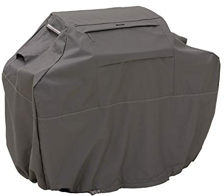 Classic Accessories Water-Resistant Ravenna Grill Cover For Weber Genesis Taupe