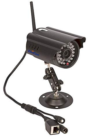 EsiCam HN03 720P Wireless Outdoor Bullet Surveillance Camera Home Security IP Camera with Smart Alerts and Night Vision IOS & Android APP Support Built in 16G SD card