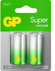 Batteria Super Alcaline Mezza Torcia C (Blister 2 Pezzi)