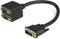 StarTech.com Câble Répartiteur en Y DVI-D vers 2x DVI-D 30 cm - Câble Splitter DVI-D - M/F (DVISPL1DD)