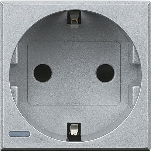 Base de enchufe Bticino Axolute HC4141 Tech 2p+TT 16A 2 modulos