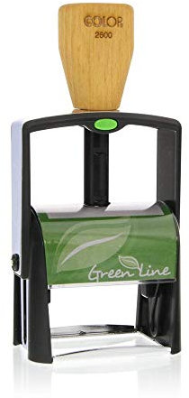 COLOP 107027 Textstempel Classic 2600 grün Line, konfigurierbar
