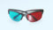 Anaglyphen 3D-Brille rot/Cyan, Acryl, X-Gen Stil