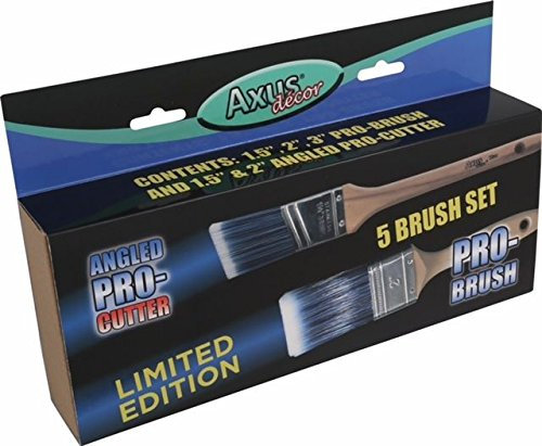 Axus Décor Pro-Brush Plus Angled Cutter Brush Set