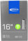 Schwalbe Burley Unisex – Erwachsene Fahrradschlauch AV3 47/62-305 EK AGV 40 mm, Schwarz, 16 Zoll