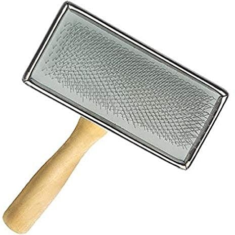 Petface Slicker Brush for Dogs/Cats, Medium,Brown
