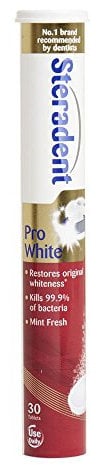 Steradent Pro White Denture Cleanser 30 Tablets