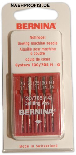 BERNINA Quilt-Nadeln, Stärken 75-90, zum Steppen & Quilten