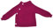 Reiff Baby-Schlüttli aus Bio-Merinowolle – kuschelige Strickjacke mit Knöpfen – Größe 74-80 – Farbe Beere