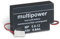 akku-net Bleiakku (multipower) Vision CP1208, 12V, Lead-Acid