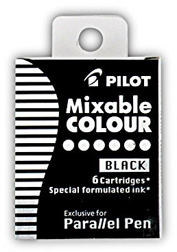 Pilot Parallel Pen Refill Black 6 Pack