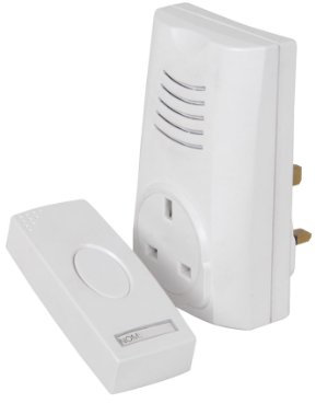 Loops 80m Range Wireless Remote Doorbell/Cordless Loud Door Chime –UK Plug Through –16 Melodies