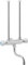 KWC 112.81 Z 280 Wandbatterie 112.81Z280 DN 15 1/2'' m.schwenkb.Auslauf, verchrom