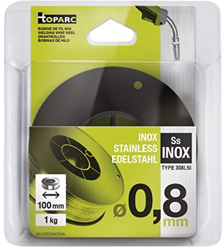 Gys - Rotolo di Filo Animato in Acciaio Inox 308 Lsi, Diametro Rotolo 100 mm, 1 Kg, Diametro Filo 0,8 mm