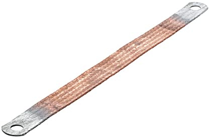 HELLA 8KX 707 917-031 Earth Strap - 12/24V - 80A - Battery Post Ø: 10.5mm - Length: 300mm - Cross Section [mm²]: 21mm²