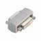 CY DVI 24 + 1 femmina a DVI 24 + 1 femmina adattatore dritto Extender accoppiatore video colore beige