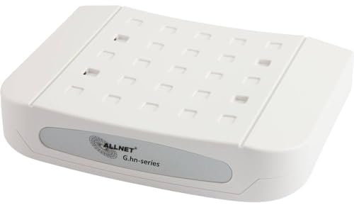 ALLNET all-ghn101 – 2 Wire 1000 Mbit/s weiß Konverter Support-Netzwerk – Wandler Support-Netzwerk (1000 Mbit/s, IEEE 802.3 ab, IEEE 802.3 AZ, IEEE 802.3u, 100,1000 Mbit/s, kabelgebunden, 300 m, Aktivität, Verbindung)