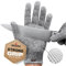 NoCry schnittsichere Handschuhe mit Griffnoppen – Leistungsfähiger Level 5 Schutz, lebensmittelecht. Größe: S, 1 Paar