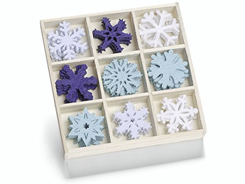Knorr Prandell 218001205 Knorr prandell 218001205 Filzornamentbox, Motiv: Eiskristall