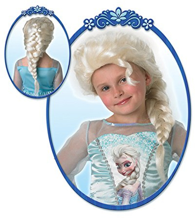 NEU Kinderperücke Eiskönigin Elsa, weiß