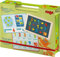 HABA 302589 - Magnetspiel-Box 1, 2, Zählerei, Fröhlich-buntes Zahlen-Legespiel ab 4 Jahren, Zum spielerischen Kennenlernen von Mengen und Lösen erster Rechenaufgaben