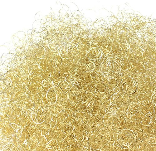 15g Engelshaar Lamettahair Lametta Hair Flowerhair Weihnachten, Farbe:Gold