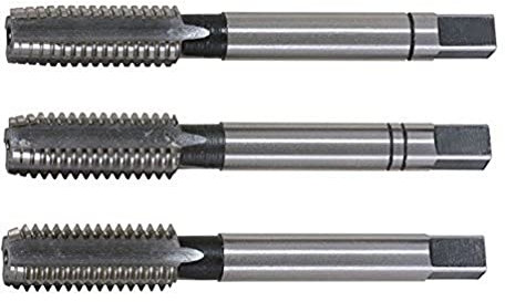 KS Tools 331.0240 HSS Handgewindebohrer-Satz M, M24x3, 3-tlg.