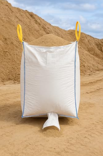 OPTIMUM Big Bag mit Auslauf 90x90x110cm, Auslauf 35x50, 4 Stück