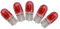 GOOFIT Instrument Ampoules Douille de 12 V 5 W Remplacement pour Moto ATV Quad Pit Dirt Bike Go Kart