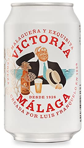 VICTORIA cerveza rubia especial lata 33 cl