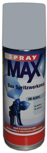 Spray Max 2K Decklack Hochglanz RAL 7045 400 ml 6807045