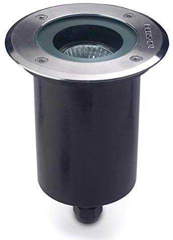Leds C4 - Spot encastrable extérieur rond Gea IP67 - Inox