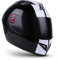 SOXON® ST-666 „Deluxe Snow“ · Integral-Helm · Full-Face Motorrad-Helm Roller-Helm Scooter-Helm Cruiser Sturz-Helm StreetFighter-Helm Sport MTB · ECE 22.05 Visier Schnellverschluss Tasche XS (53-54cm)