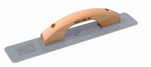 Kraft Werkzeug cf064 Thinline Pro Magnesium Hand Reibebrett mit Holzgriff, 16 x 3–1/8 Zoll