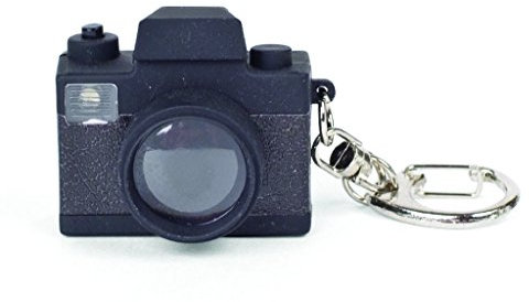Kikkerland KRL21-CDU-EU Camera LED Keychain Carded/CDU, 6.4x1.61x10.4cm
