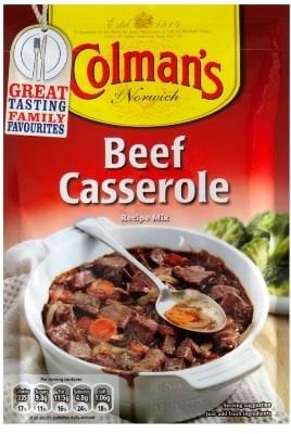 Colmans Cass.Mix Beef Casserole - 40Gm - Pack of 18