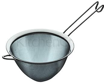 KitchenCraft - Passoire Chinois en Maille Fine en Forme de Cône, Acier Inoxydable, 18 cm
