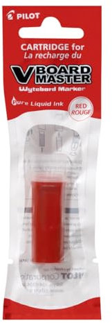 PILOT 343551 Nachfllung V BOARD MASTER, Farbe: rot