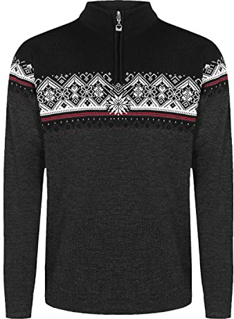 Dale of Norway Moritz Men’s Sweater 100% Skin Soft Merino Wool Sweater for Men