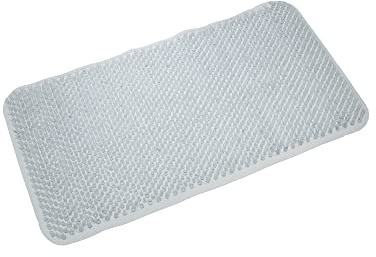 Blue Canyon Rubber Comfort Shower Mat, 65 cm x 37 cm Size, Clear