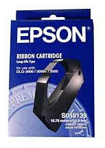 Epson C13S015139 - Ribbon Cartridge Black - Farbbandkassette Schwarz für DLQ 3000+/ 3500