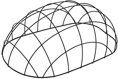 Metallgitter schwarz 53 x 35 cm für Tigana Fahrradkörbe in XL - Standard