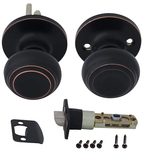 Honeywell 8101403 Classic Passage Door Knob, Oil Rubbed Bronze