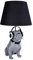 Mops Lampe (ohne Leuchtmittel) Madame Carlin Tischlampe Hund Tischleuchte Bulldogge Nachttischlampe cw076 Palazzo Exklusiv