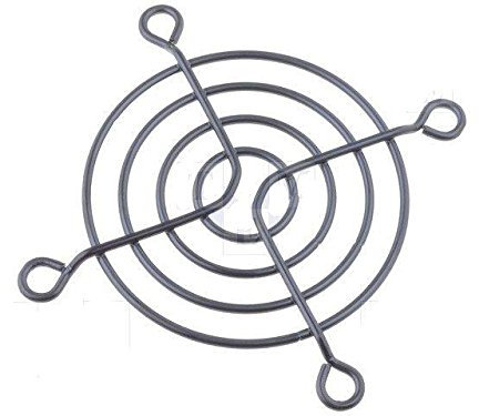 Lüftergitter 60x60 mm für 60mm Lüfter Gitter schwarz