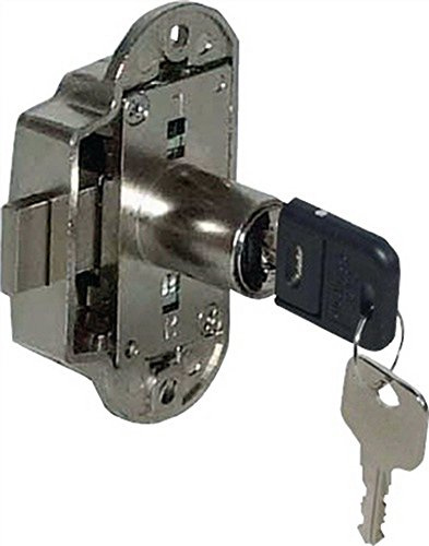 Möbel-Drehstangenschloss SYSTEM 600 Stahl vernickelt