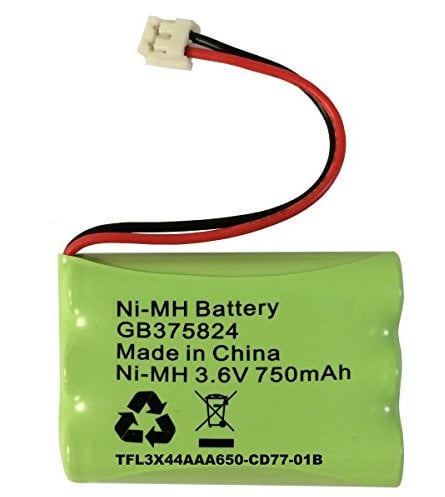 Replacement Battery for Tomy Walkabout Platinum Baby Monitor Rechargeable Battery Pack NiMH 3.6V 750mAh GB375824 TFL3X44AAA650-CD77-01B