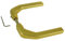 Amig - Set de Poignées de porte d'intérieur | Pognée Modèle 2113 | 130 x 61 mm | Élégant et Simple | Taille du carré 8 mm | Poignée Ergonomique | Aluminium Doré