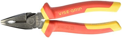 IRWIN Tools Vise-Grip Pliers, High-Leverage Combination, 1000-Volt Insulated, 8-inch (10505874NA)